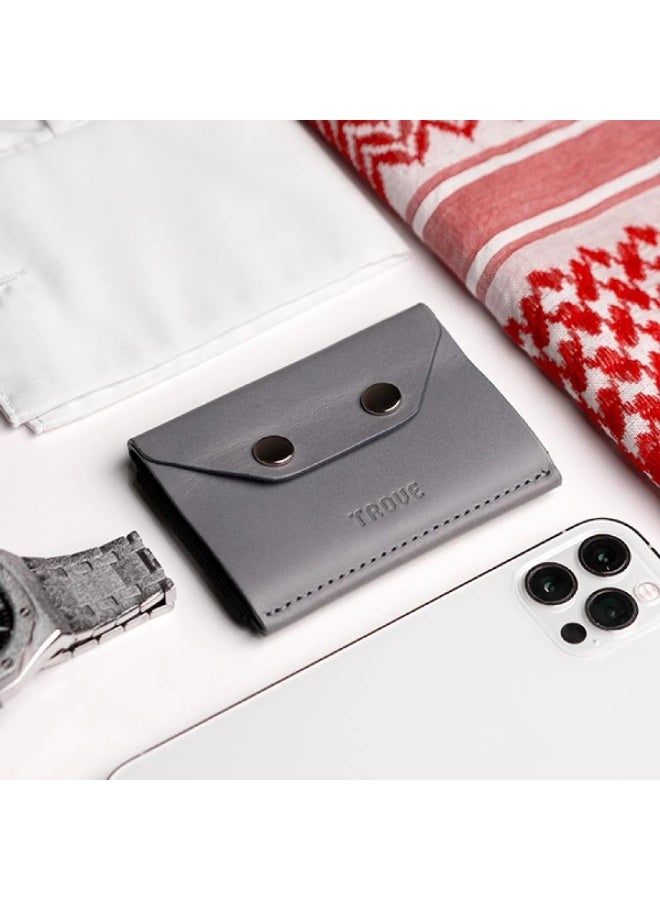 Trove Third Edition Card Holder in Gray and Black from Trove - Image 5