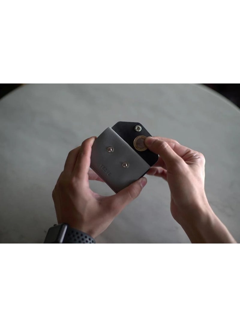 Trove Third Edition Card Holder in Gray and Black from Trove - Image 2
