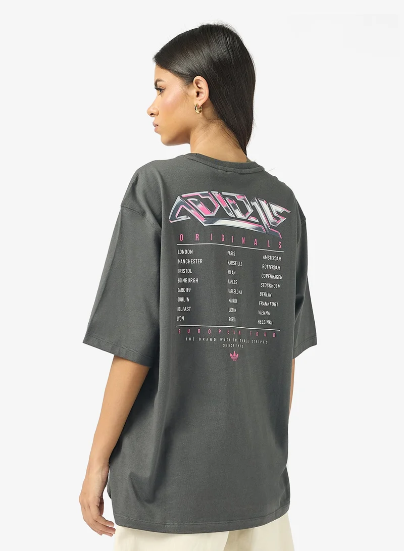 adidas Originals  Line-Up Graphic T-Shirt for Women | Best Price UAE