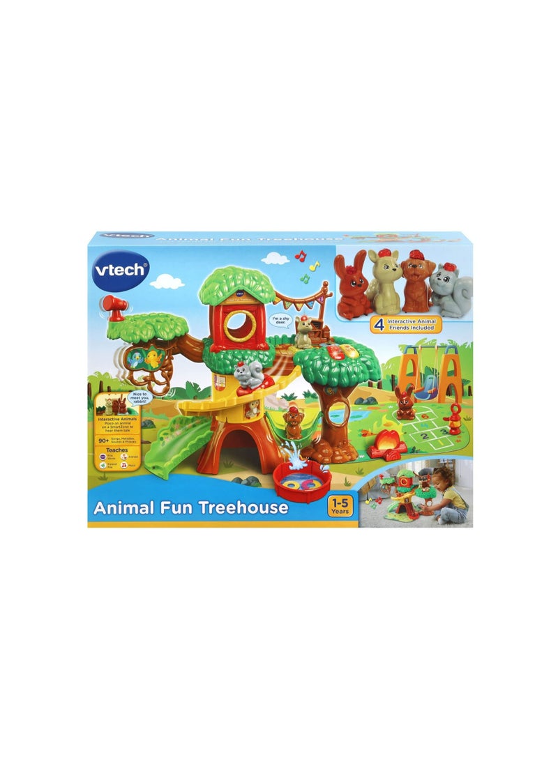 vtech Animal Fun Treehouse, Interactive Toy For Kids With Phrases And Sounds, Suitable For Boys And Girls 1, 2, 3, 4+ Years  - Image 3