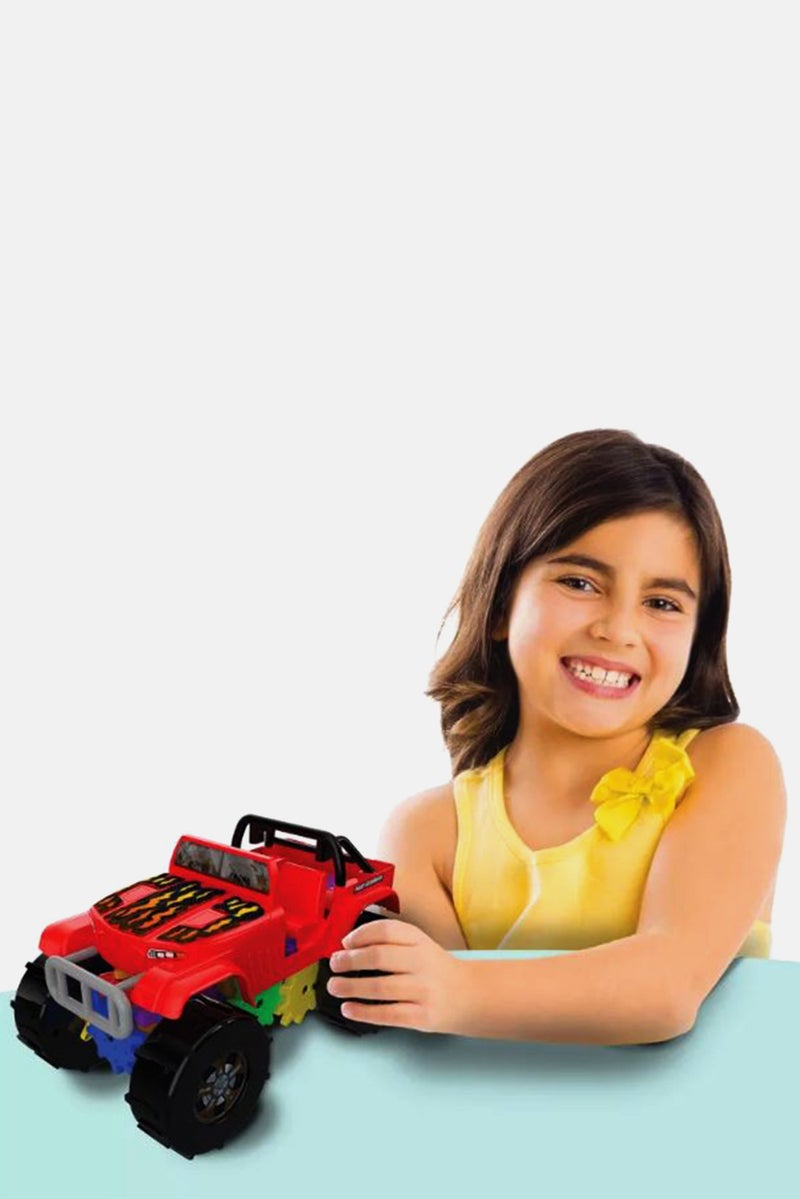 THE LEARNING JOURNEY Techno Gears Mud Runner Construction Vehicle, Red Combo - Image 3