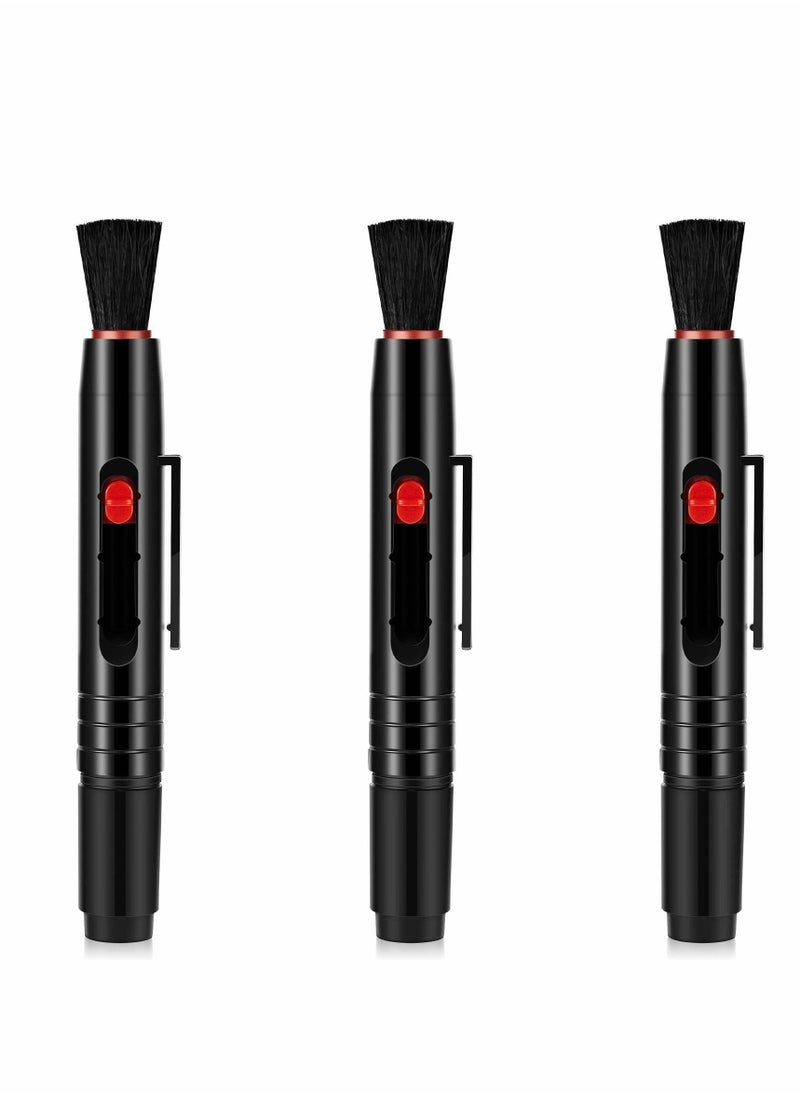Y&D Multifunction Lens Cleaning Pen Brush, Brush Camera Screen for Camera, SLR, Telescope, Magnifying Glass, Phone ,3 Pcs  - Image 1