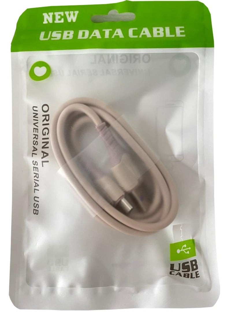 AROAQ 5A Type C Fast Charging Cable Micro USB Charger Pink - Image 2