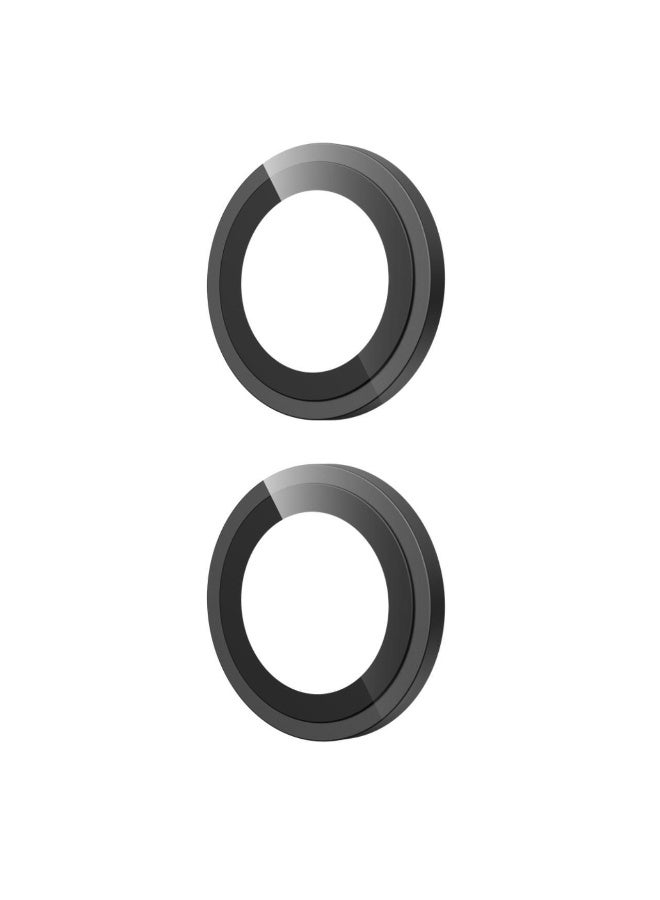 ديفيا واقي عدسة آيفون 17 أسود – زجاج مقوّى مع إطار تيتانيوم حماية فاخرة بتقنية AR مزدوجة ووضوح فائق 99% - Image 2