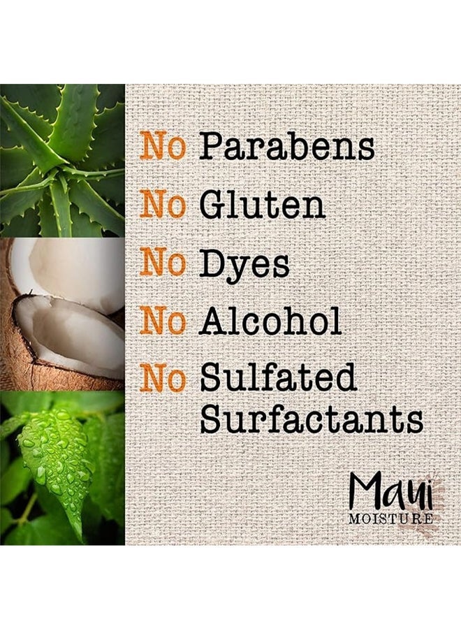 Maui Moisture Curl Care Conditioner With Coconut Oil & Aloe Vera For Thick, Curly Hair, Sulphate-Free And Silicone-Free 385ml - Image 5