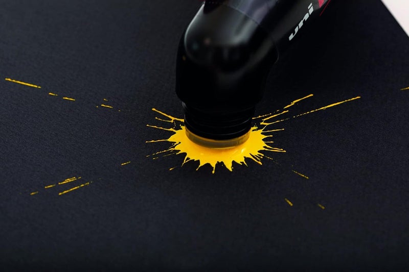 POSCA MOP’R Black Water Based Permanent Paint Markers - Box of 4 - Image 5