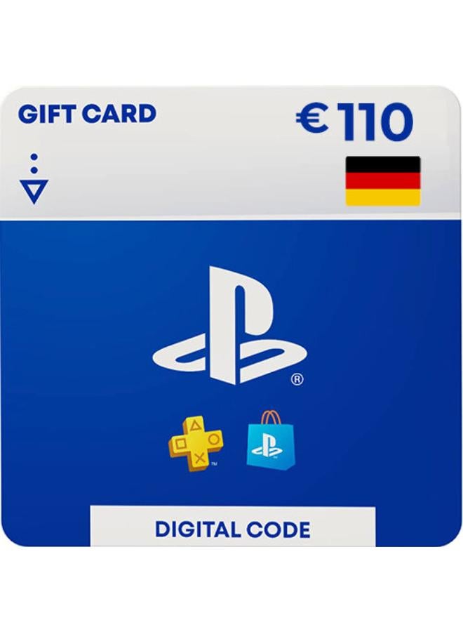PlayStation Store DIgital Code Gift Card - Germany 110 Euro