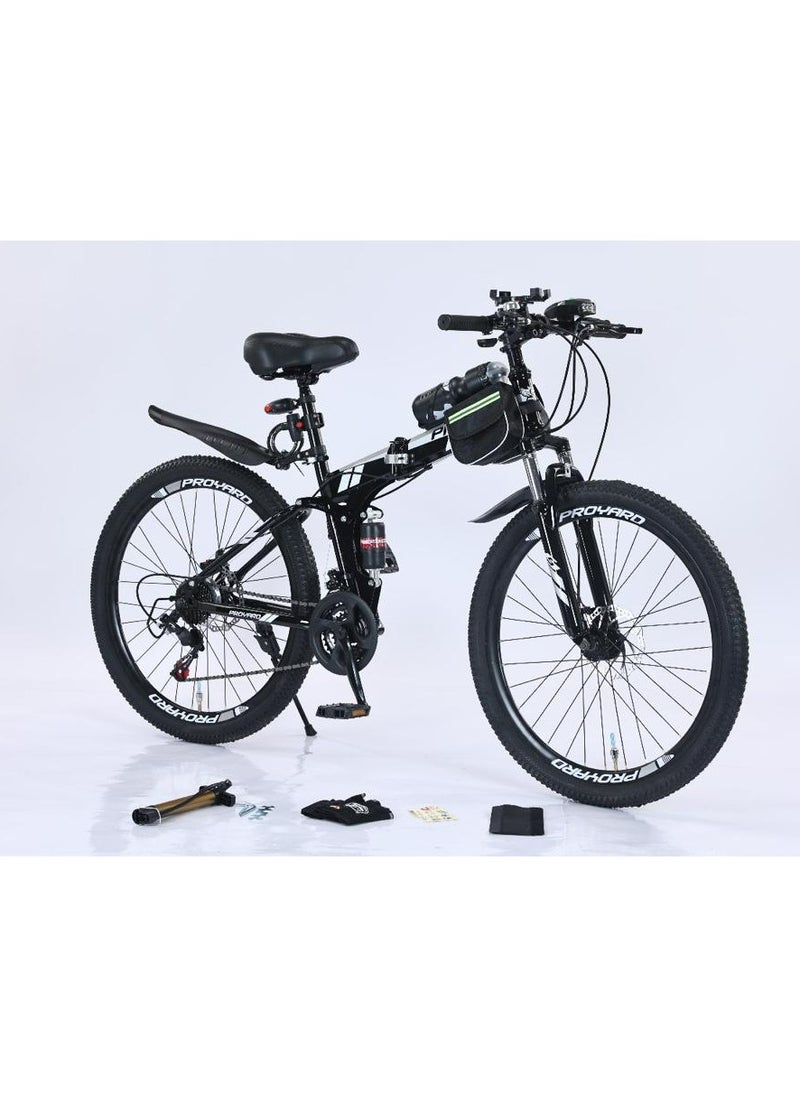 Pro Yard STEAL FLIXABLE Road aluminum sports bike black color  - Image 4