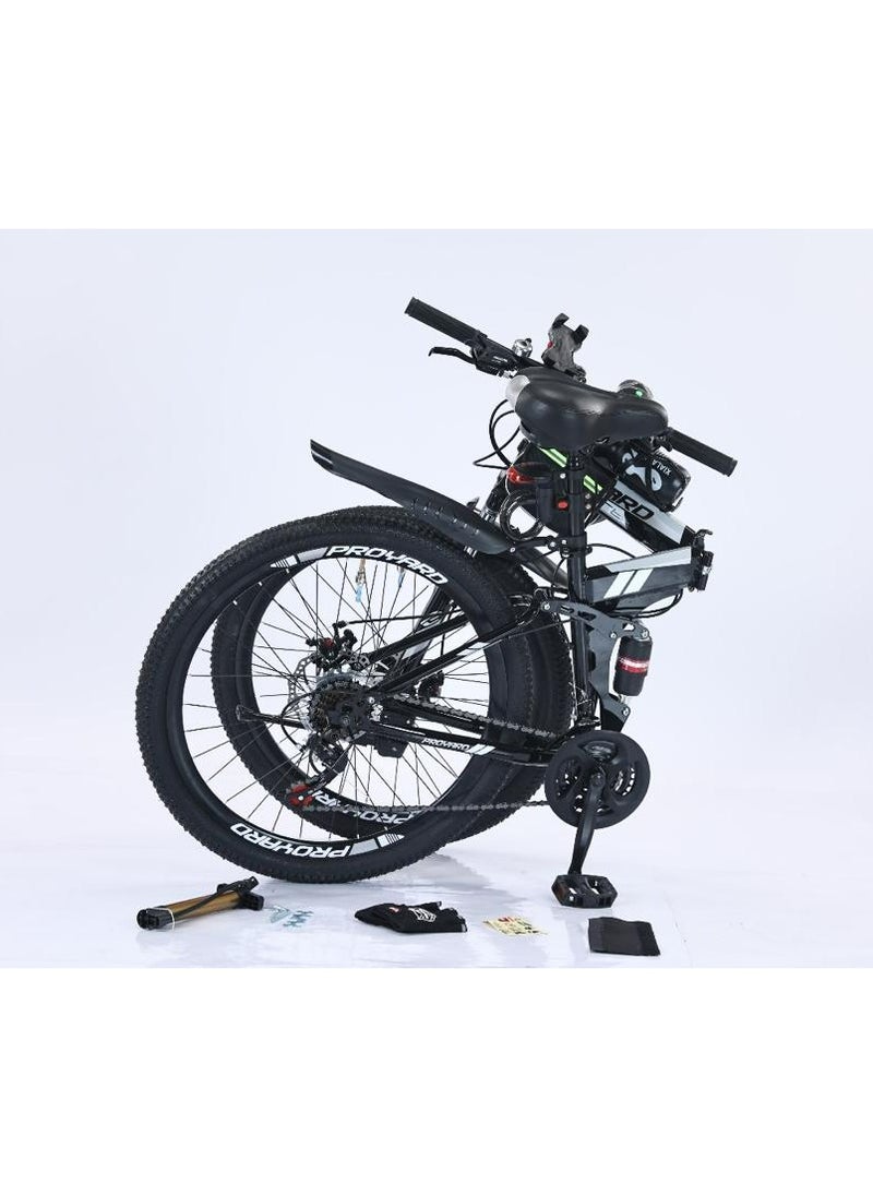 Pro Yard STEAL FLIXABLE Road aluminum sports bike black color  - Image 5