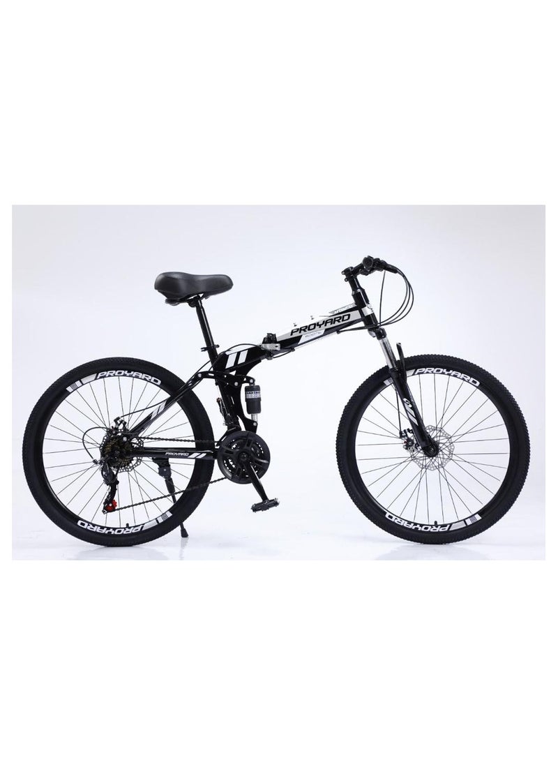 Pro Yard STEAL FLIXABLE Road aluminum sports bike black color  - Image 2