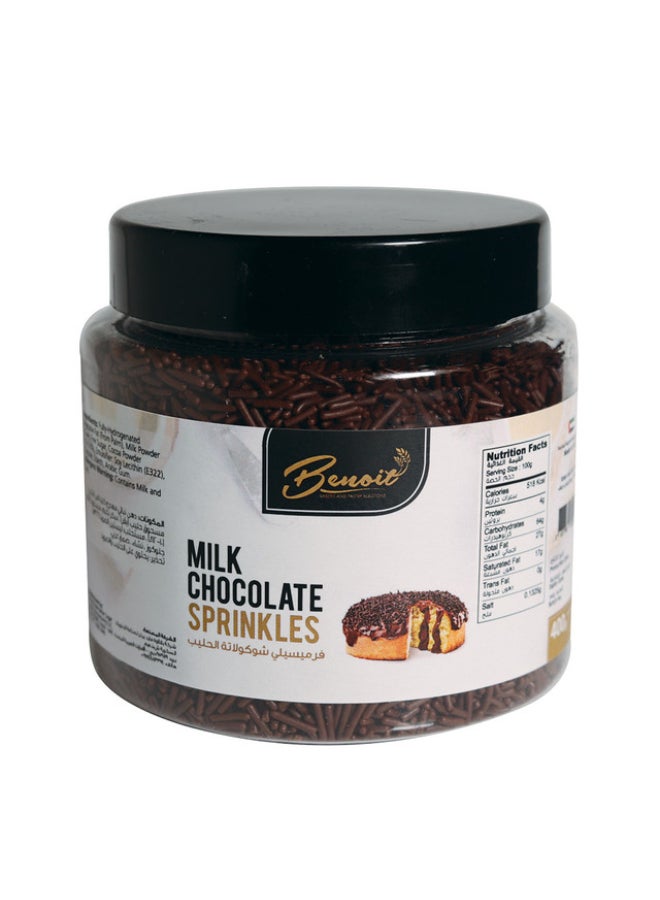 Benoit Milk Vermicelli, Sprinkles 400g - Image 1