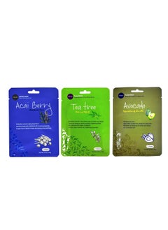 Celavi Celavi Essence Facial Sheet Face Mask Variety Set Classic Authentic Korean Moisturizing Skincare (12-Packs)  - Image 5