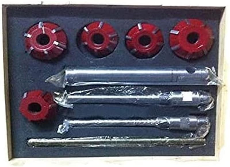 AnNafi ® Carbide Valve Seat Cutter Set 5 Pcs | Milling Mechanic Engineering Measuring Tools | Auto Garage Tools | Carbide Cutter for Machine/Engineers | Tools Parts & Accessories - Image 3