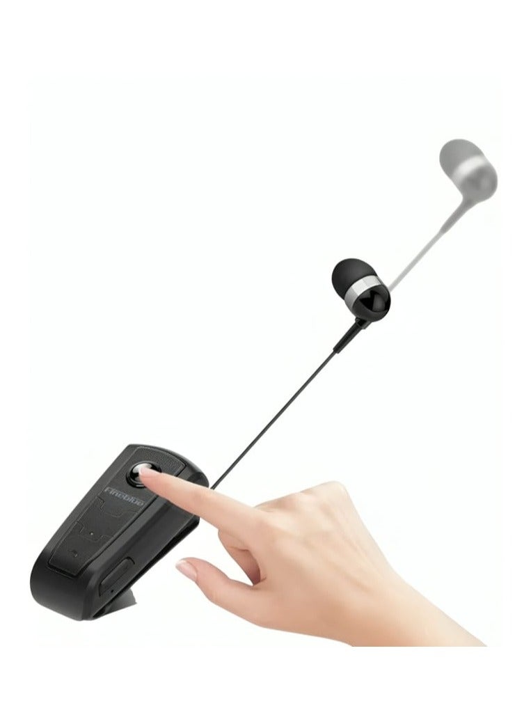 فاينبلو سماعة بلوتوث F910 قابلة للسحب مع خاصية إلغاء الضوضاء والاهتزاز وميكروفون للتحكم في مستوى الصوت - Image 3