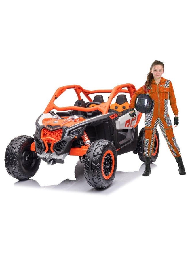 can-am Can-Am Maverick Turbo RR Truck Plastic 12V14AH/4M Orange DK-CA001 - Image 3