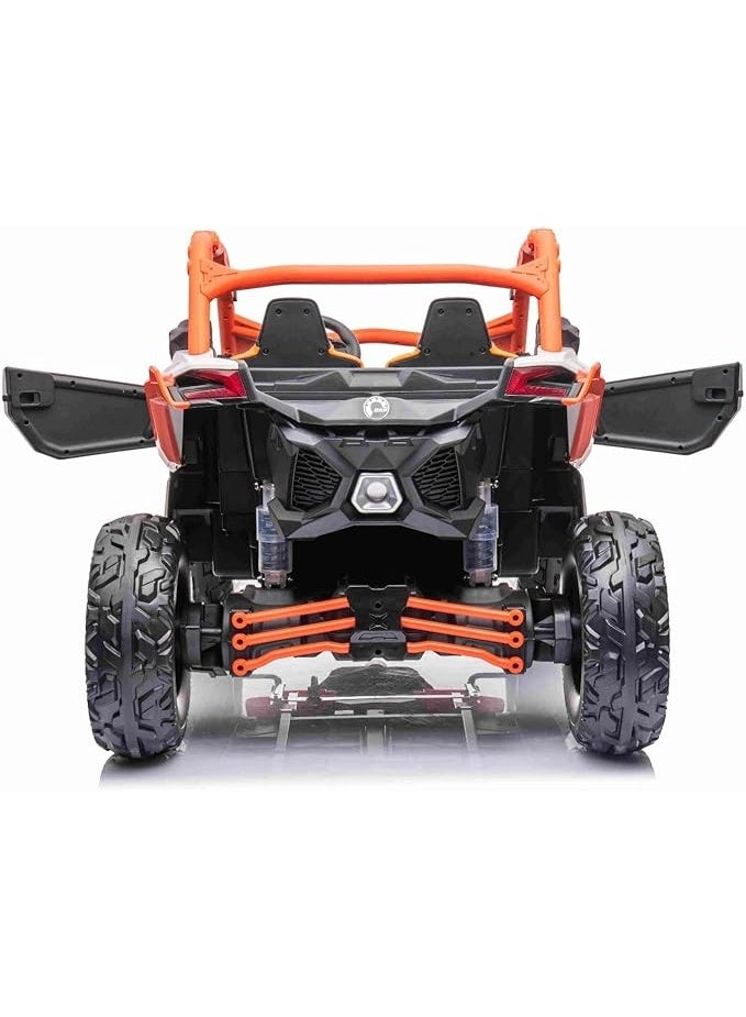 can-am Can-Am Maverick Turbo RR Truck Plastic 12V14AH/4M Orange DK-CA001 - Image 2