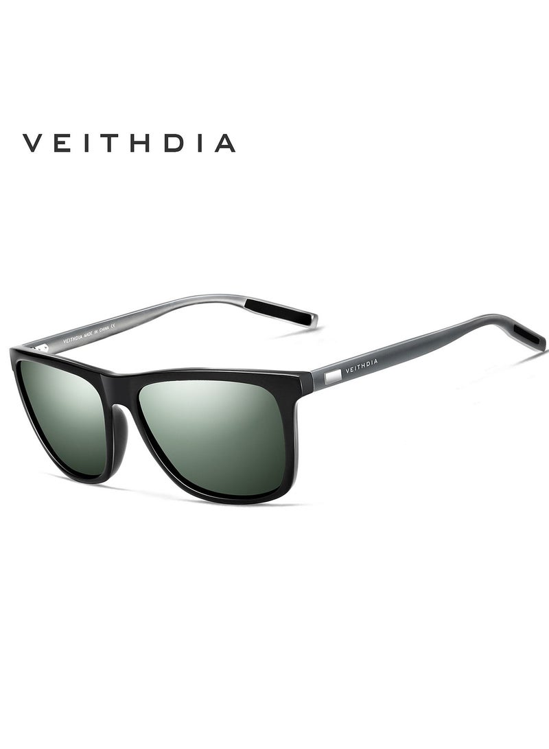 Veithdia Colorful Polarized UV Resistant Square Sunglasses