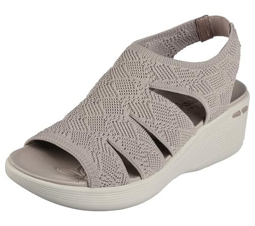 SKECHERS صندل سكيشرز النسائي بيرة-لايت - صندل ويدج ميموري ميكر، توبي 9 م - Image 4