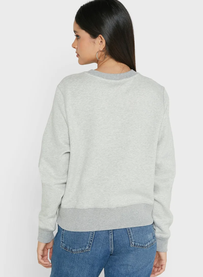 TOMMY HILFIGER Graphic Crew Neck Sweatshirt