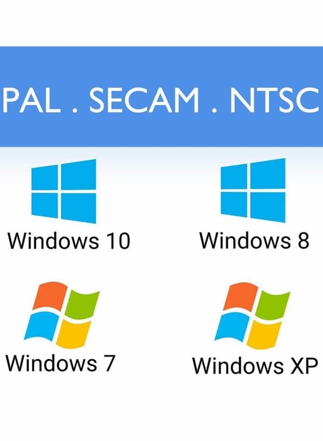 USB 2.0 Audio Video Converter, VHS to Digital Converter, Video Capture Card VCR TV to DVD Converter Adapter for Mac, PC Support - Image 5