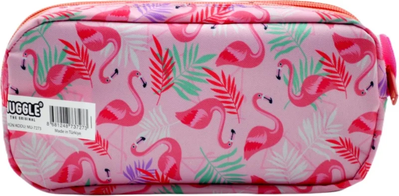 muggle Flamingo Pink 2-Eye Pencil Case (MU-7273)