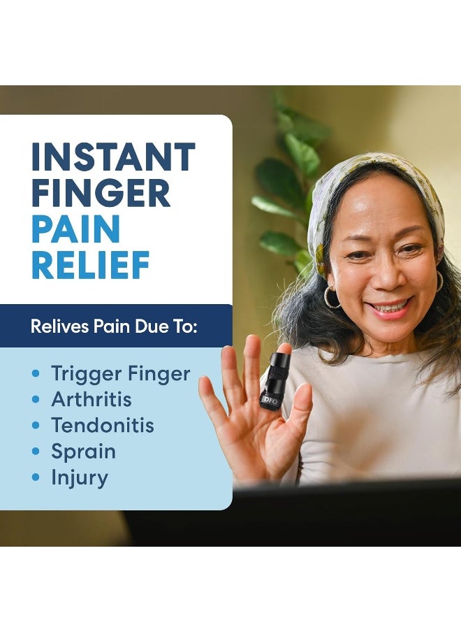 Dr. Frederick's Original Dr. Frederick's Original Trigger Finger Splint - 2ct - Finger Splint for Trigger Finger Pain - Mallet Finger Splint - Finger Brace for Arthritis, Injury, Sprain - Fits Index, Middle, & Ring Finger  - Image 3