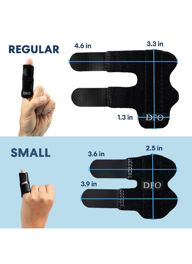 Dr. Frederick's Original Dr. Frederick's Original Trigger Finger Splint - 2ct - Finger Splint for Trigger Finger Pain - Mallet Finger Splint - Finger Brace for Arthritis, Injury, Sprain - Fits Index, Middle, & Ring Finger  - Image 2