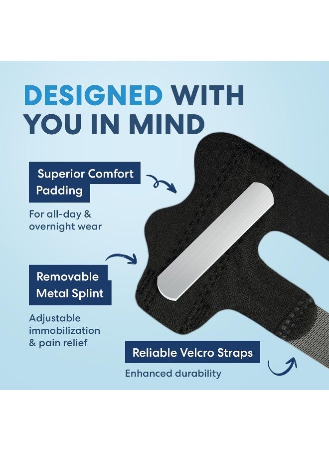 Dr. Frederick's Original Dr. Frederick's Original Trigger Finger Splint - 2ct - Finger Splint for Trigger Finger Pain - Mallet Finger Splint - Finger Brace for Arthritis, Injury, Sprain - Fits Index, Middle, & Ring Finger  - Image 4