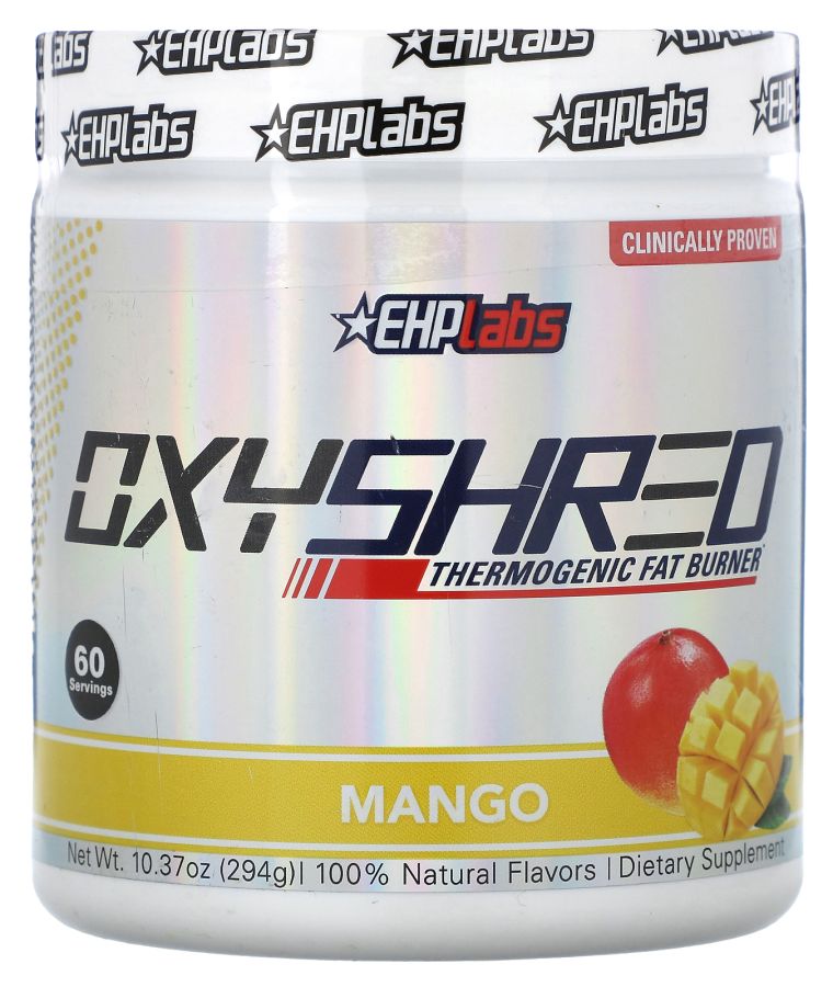 EHPLabs OxyShred Thermogenic Fat Burner Mango 10.37 oz (294 g)