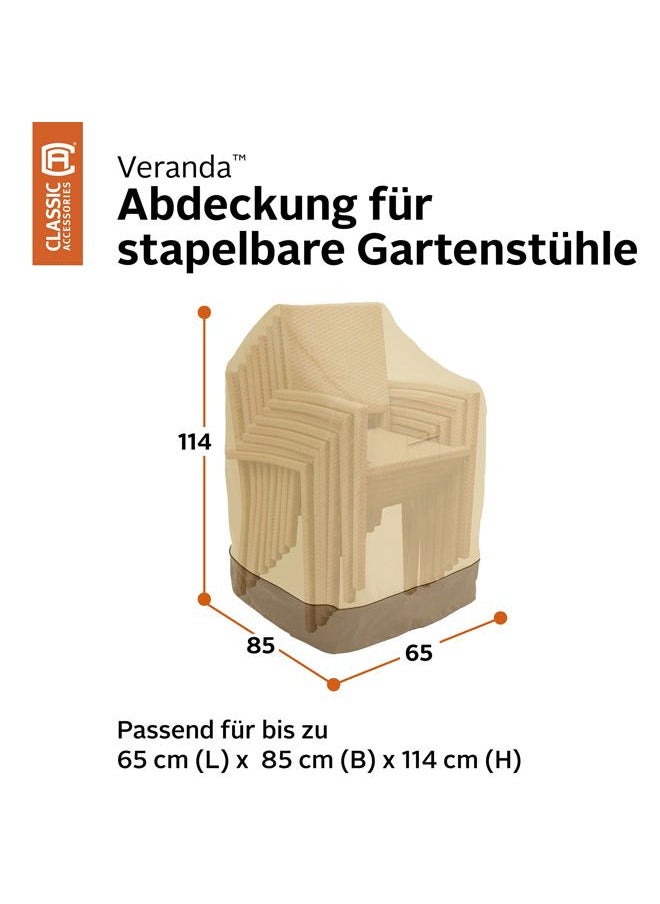 Classic Accessories - Veranda Water-Resistant 25.5 Inch Stackable Patio Chair Cover - Image 1