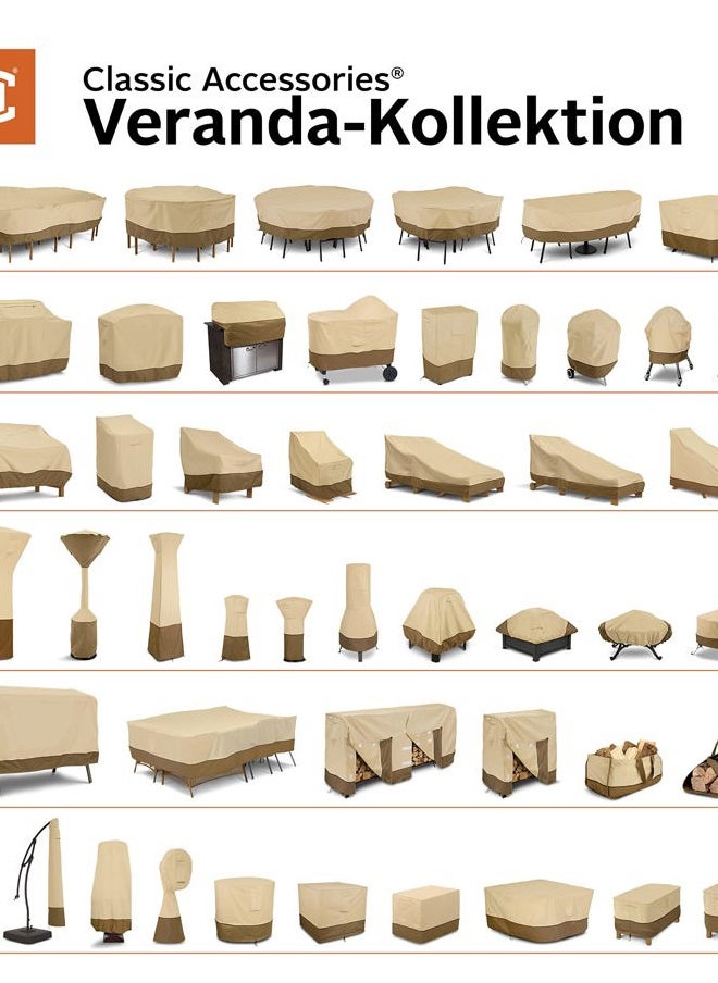 Classic Accessories - Veranda Water-Resistant 25.5 Inch Stackable Patio Chair Cover - Image 1