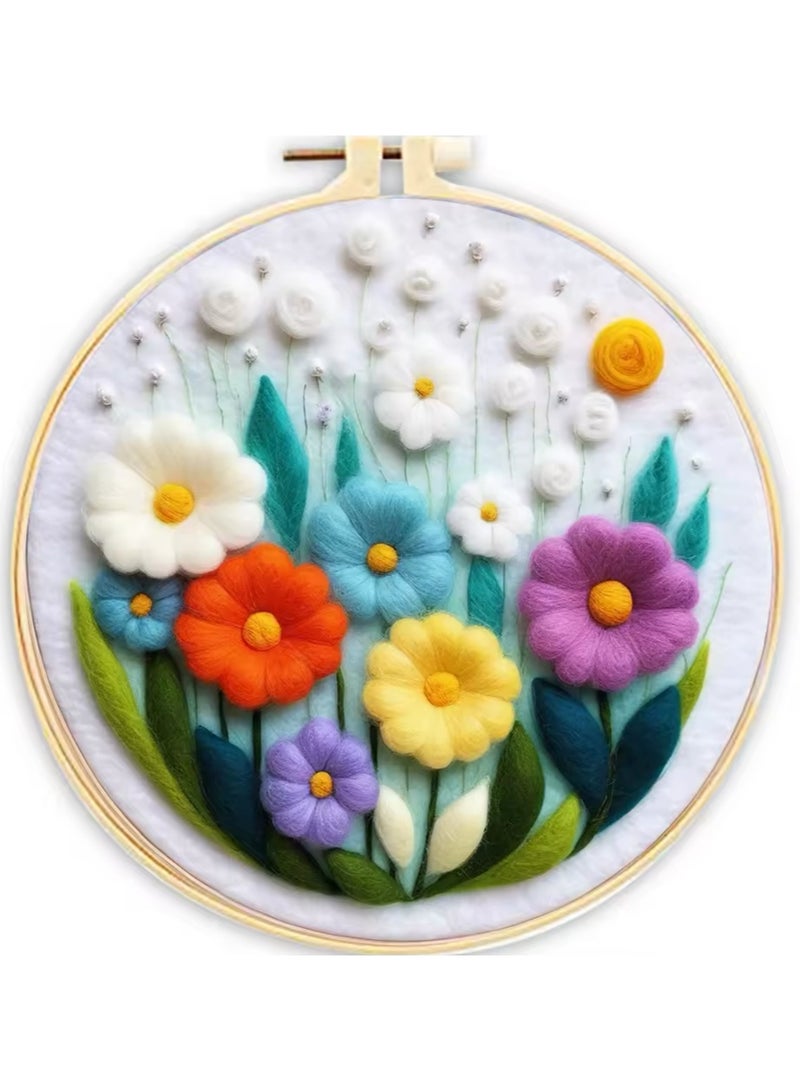 Wool needle felt painting kit - Image 1