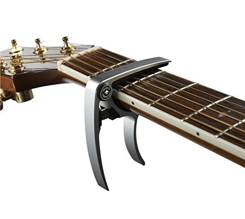 Nordic Essentials Guitar Capo (2 Pack) for Acoustic Guitars, Ukulele, Banjo, Mandolin, Bass - Made of Ultra Lightweight Aluminum Metal (1.2 oz!) for 6 & 12 String Instruments - Nordic Essentials (Green+Blue) - Image 5