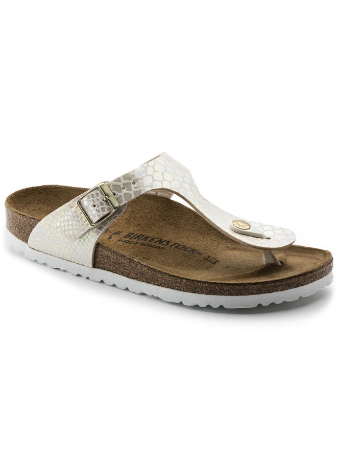 BIRKENSTOCK Gizeh Toe-Post Leather Sandals - Image 1