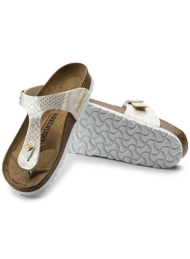 BIRKENSTOCK Gizeh Toe-Post Leather Sandals - Image 5