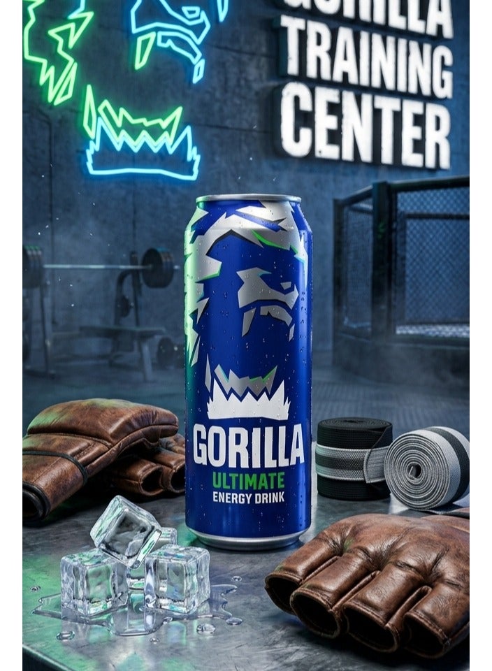 Gorilla Ultimate Energy Drink 250ml x 24 Cans – Energy Boost with Caffeine, Taurine & B Vitamins - Image 2