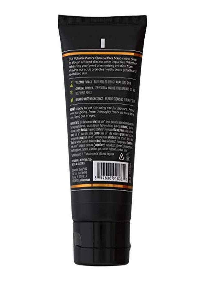 Barrel And Oak Charcoal Face Scrub With Volcanic Pumice, Men'S Exfoliating Scrub, Facial Cleanser, Removes Dead Skin, Absorbs Oil, Cleans Pores, Promotes Beard Growth, Vegan (Bourbon Cedar, 5 Oz) - pzsku/Z01E121E462E5918D17CDZ/45/_/1647802106/dc483325-7bdf-44ac-8e79-292394b4c2bc