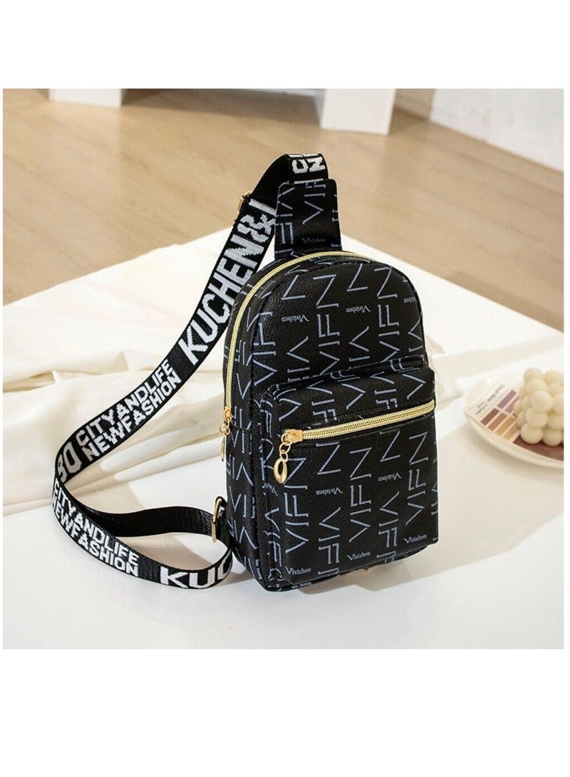 NIBEMINENT Small Waterproof Cloth Shoulder Bag Multifunctional Casual  - Image 1