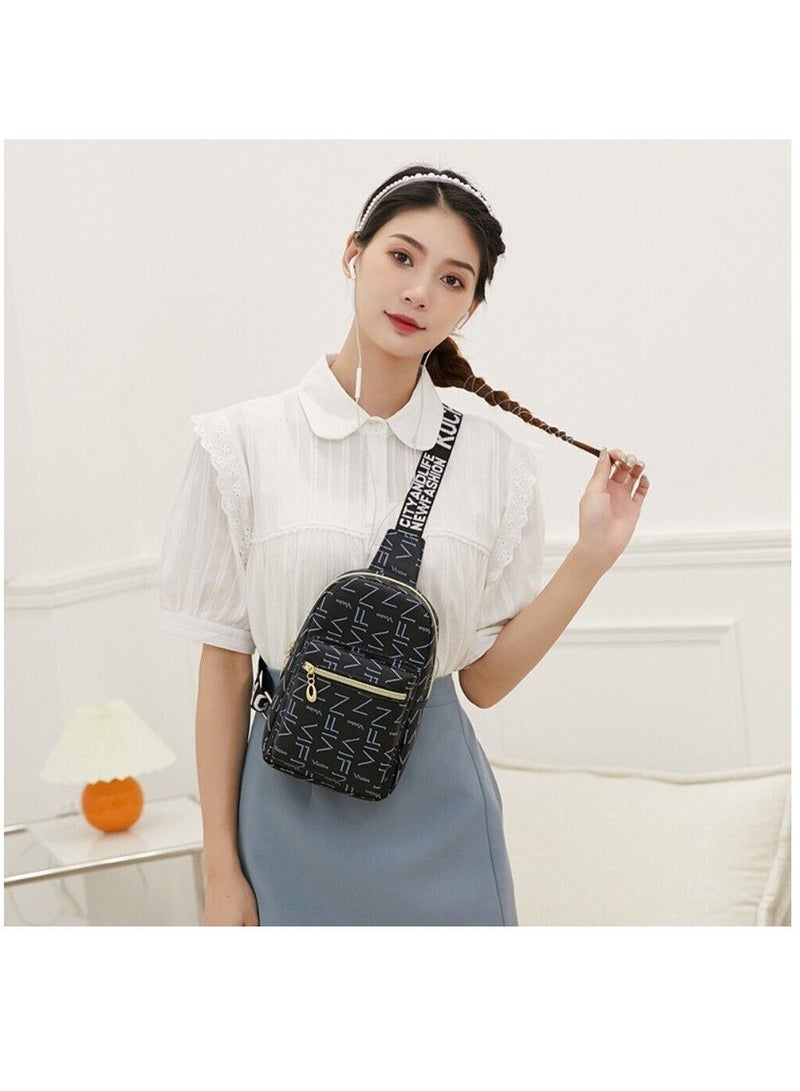 NIBEMINENT Small Waterproof Cloth Shoulder Bag Multifunctional Casual  - Image 2