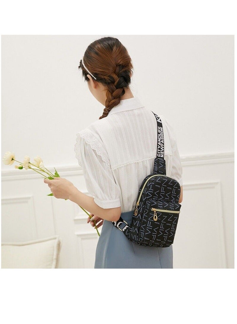 NIBEMINENT Small Waterproof Cloth Shoulder Bag Multifunctional Casual  - Image 3