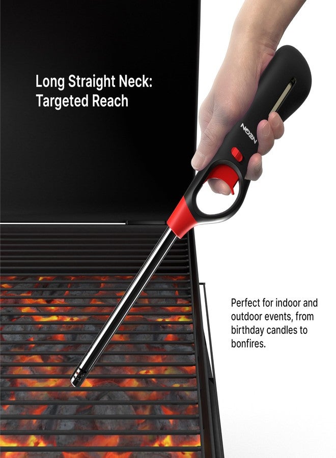 Neon Refillable Butane Fuel Lighter, Pocket Lighter, BBQ Lighter, Candle Lighter, Multi-Purpose Lighter 3pcs - Image 4