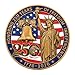 Leabet 3D Colorized 250th Anniversary of American Independence Challenge Coin 17762026 DualSided Zinc Alloy Collectible Coin with Eagle Liberty Bell - Image 4