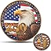 Leabet 3D Colorized 250th Anniversary of American Independence Challenge Coin 17762026 DualSided Zinc Alloy Collectible Coin with Eagle Liberty Bell - Image 2