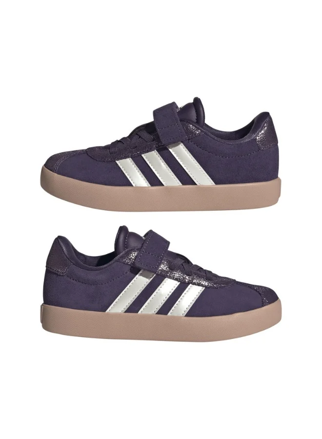 Adidas Adidas Vl Court 3.0 El C U Purple Sportswear Shoes For Kids