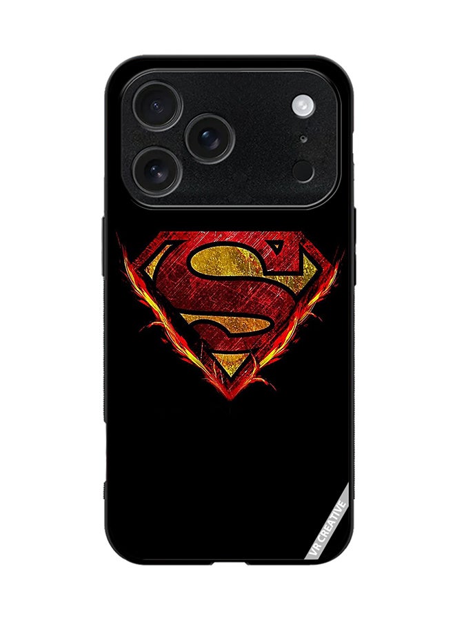 VR CREATIVE Protective Case Cover For Apple iPhone 17 Pro Superman Design Multicolour