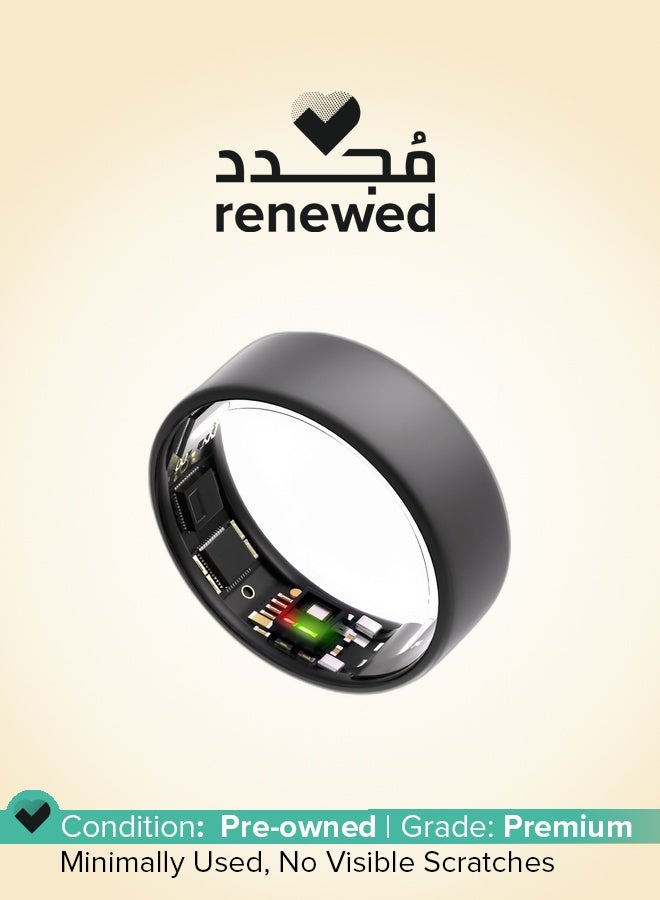 ULTRAHUMAN Renewed - ULTRAHUMAN Ring AIR - Sleep & Fitness Tracker, Smart Ring for Women & Men, No App Fee for Standard Features (Size 11) - Image 1