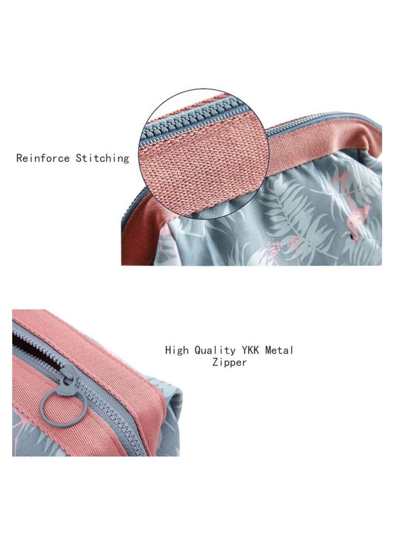 ORiTi - Makeup Bag Light Blue Flamingo - Image 1