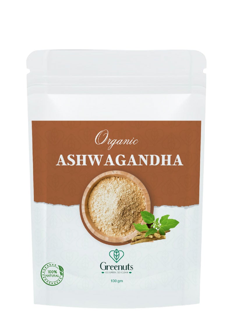 Greenuts Ashwagandha Powder 100G - Image 1