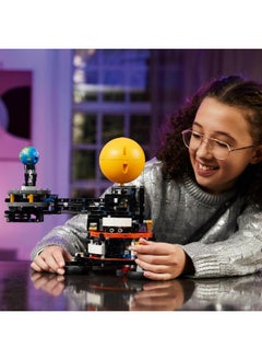 LEGO Technic Planet Earth & Moon In Orbit 42179 Building Toy Set  - Image 3