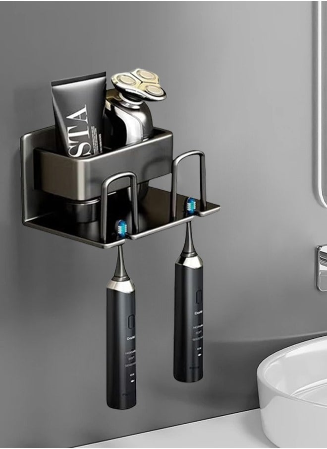 0TO1 TECH - Toothpaste Dispenser  Toothbrush Holder With Cup Holder  Bathroom Accessories Set - Image 1